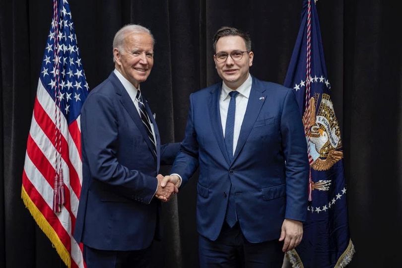 Czech Foreign Minister Jan Lipavský (Pirates) met privately with Joe Biden during the UN GA in September